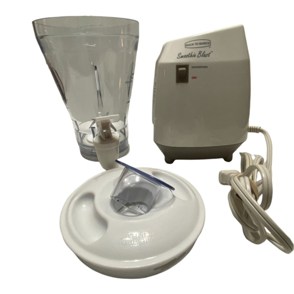 Back to Basics Smoothie Blast machine (works but missing stir stick)